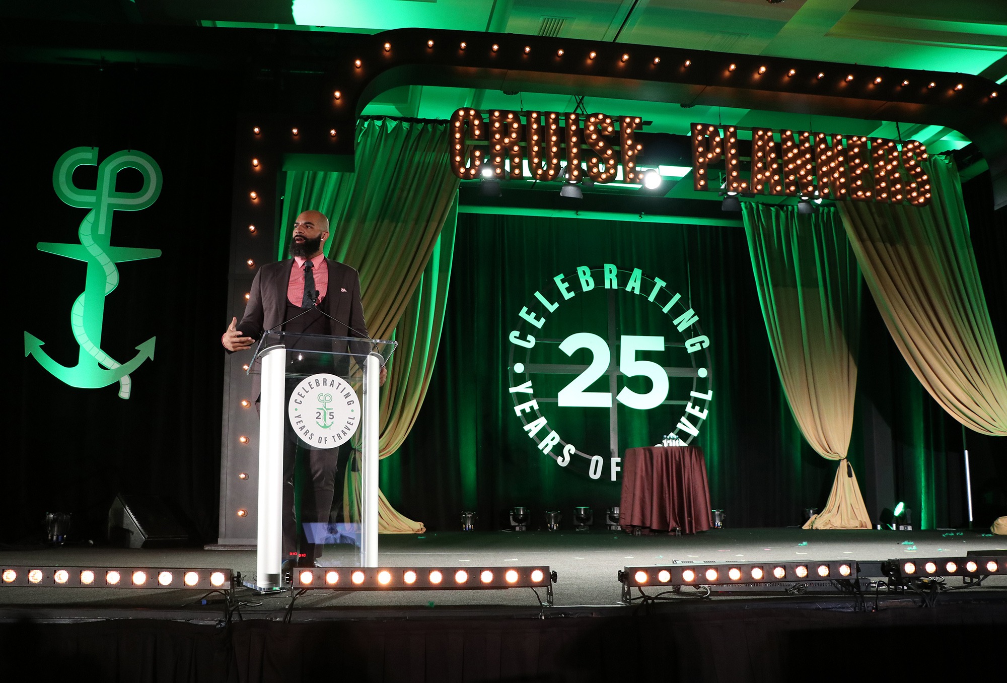 Carlos Boozer Keynote at Cruise Planners Convention